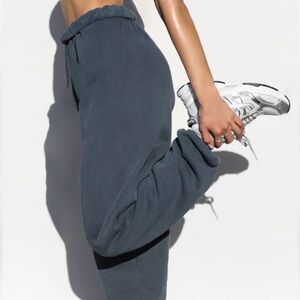 Brand new, tags on, oversized jogger in Navy! Bride went with a different color!